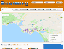 Tablet Screenshot of holidayhouses-sa.com